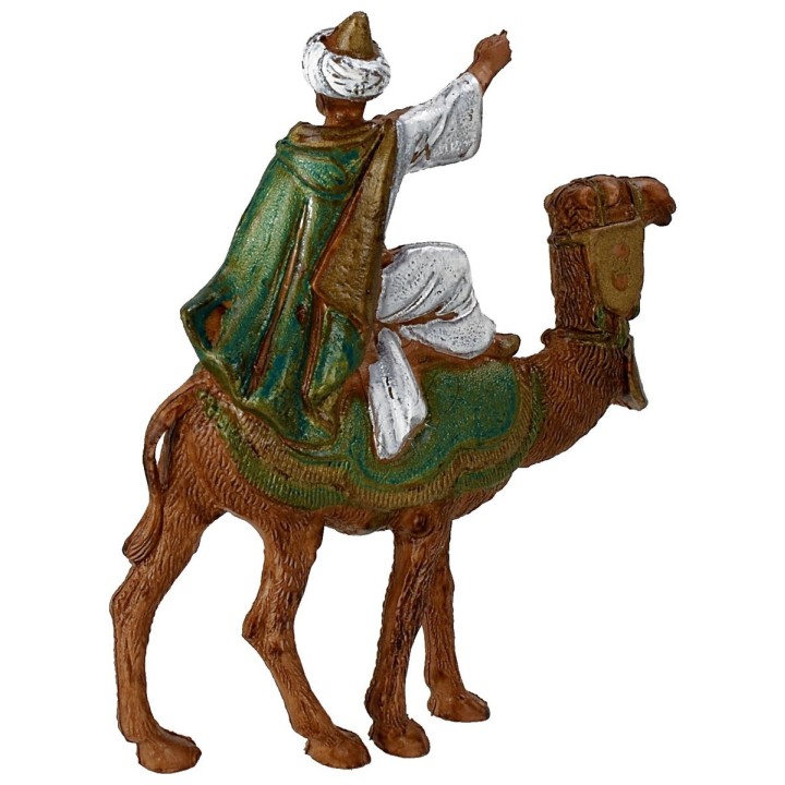 Three Wise Kings on camel 6 cm series Landi Moranduzzo