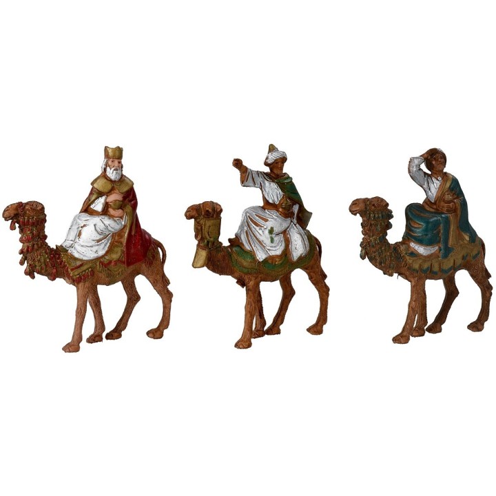 Three Wise Kings on camel 6 cm series Landi Moranduzzo