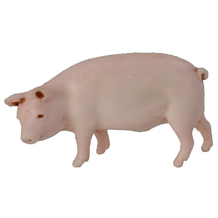 Juego de 6 animales serie 6 cm Landi Moranduzzo
