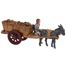 Carro carico con conducente serie 6 cm Landi Moranduzzo