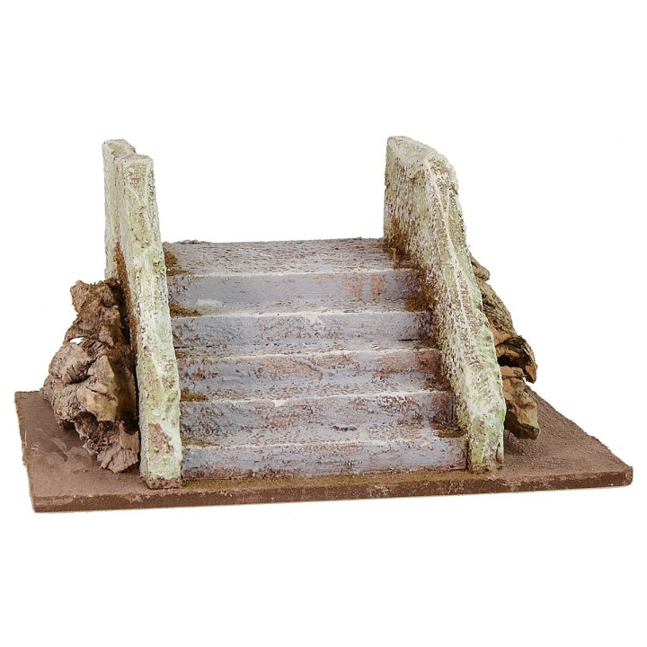 Nativity scene ladder 17.5x12x8h cm for 10-12 cm statues