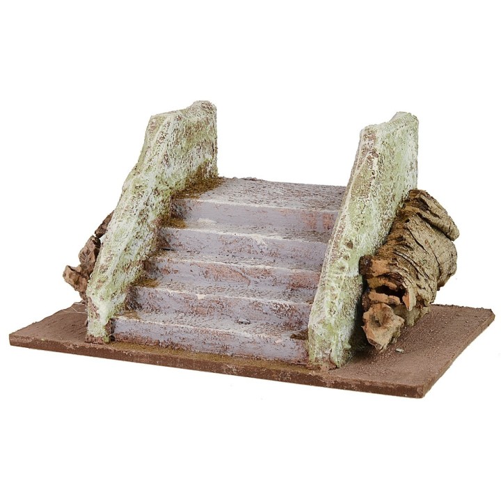 Nativity scene ladder 17.5x12x8h cm for 10-12 cm statues
