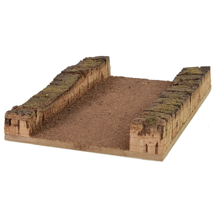 Strada per presepe componibile cm 17,5X12X3 h