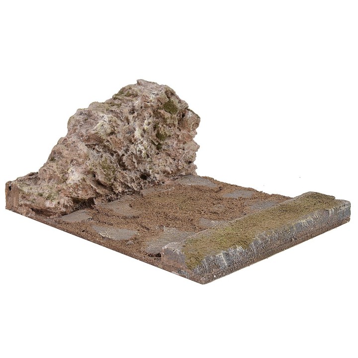 Strada per presepe componibile cm 18x14x8 h.