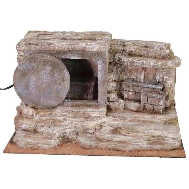 Sepolcro con fontana 39x29x25 h