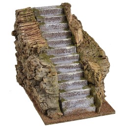 Escalera para belén de 11,5x17,5x13,5 cm h