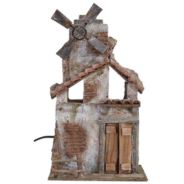Working windmill cm 19,5x14,5x36,5 h