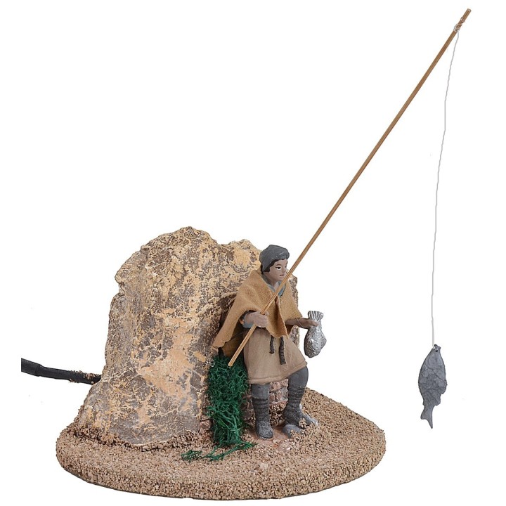 Standing fisherman series 8 cm Oliver on the move