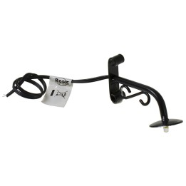 5.5 cm country lamppost with 3V warm light LED