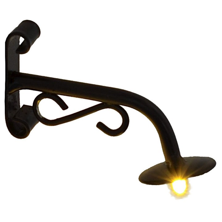 Lampione da campagna cm 5,5 con led a luce calda 3V