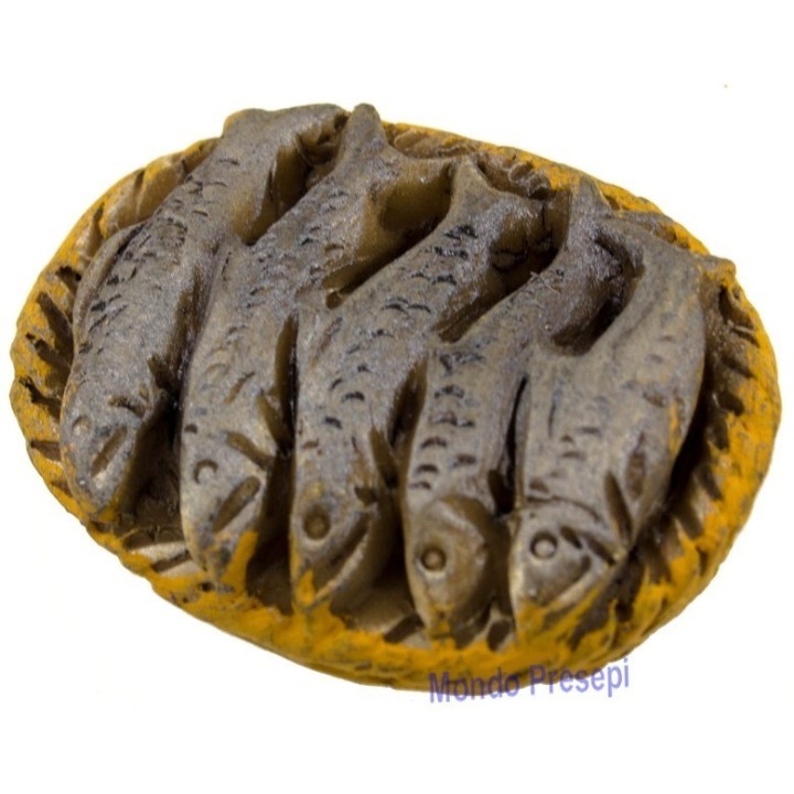 Cesta con peces cm 3,5