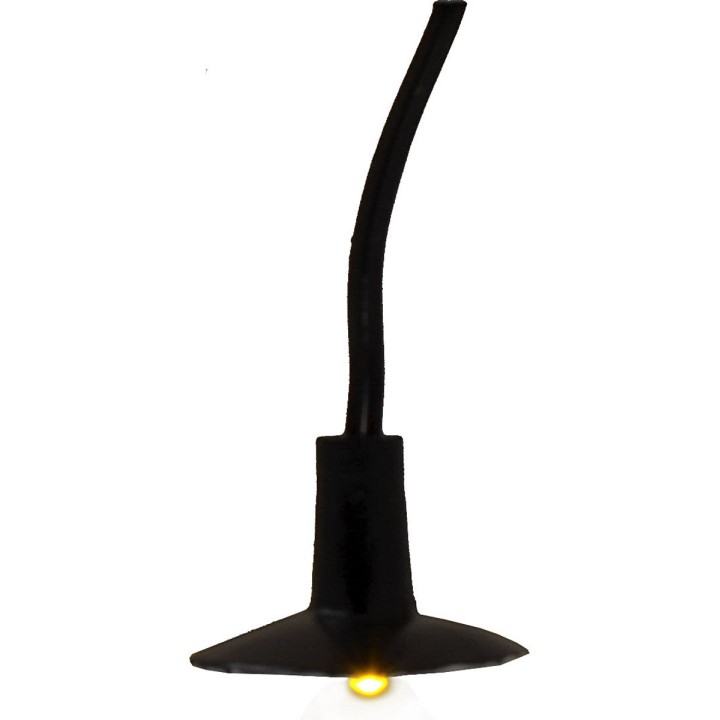 Ø 2.5 cm round plate pendant lamp with 3V warm light LED