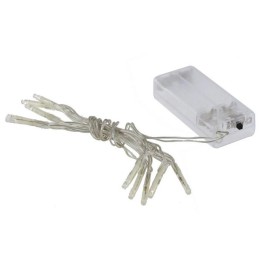 Catena 10 led Multicolore a batteria