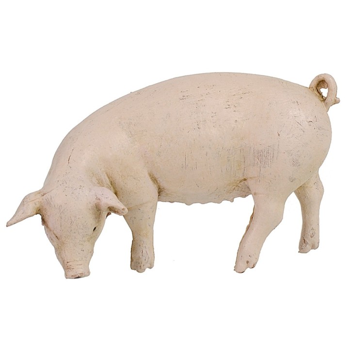 Family of pigs by presepe cm 19 Fontanini