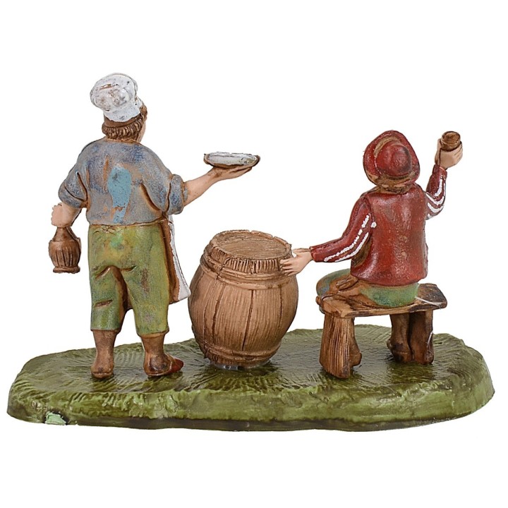 Uomo e oste serie 6 cm Landi Moranduzzo