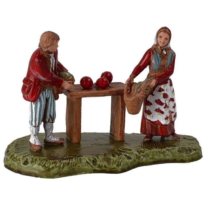 Conjunto de 6 escenas serie 6 cm Landi Moranduzzo