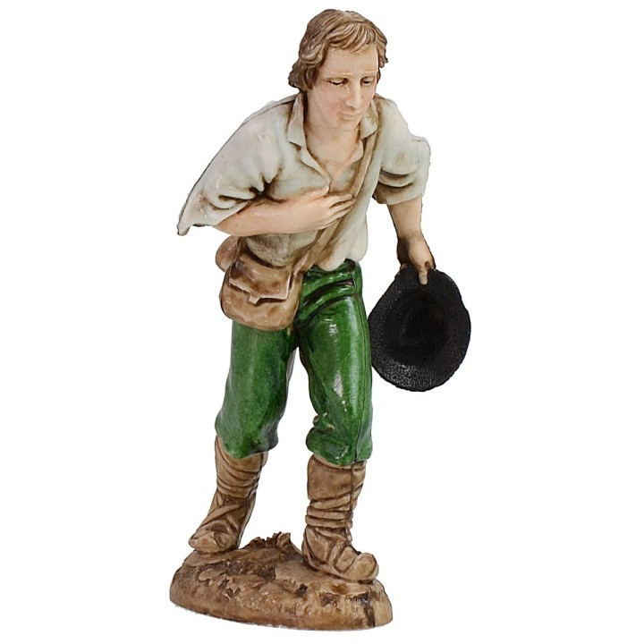 Set of 6 shepherds 12 cm Landi Moranduzzo