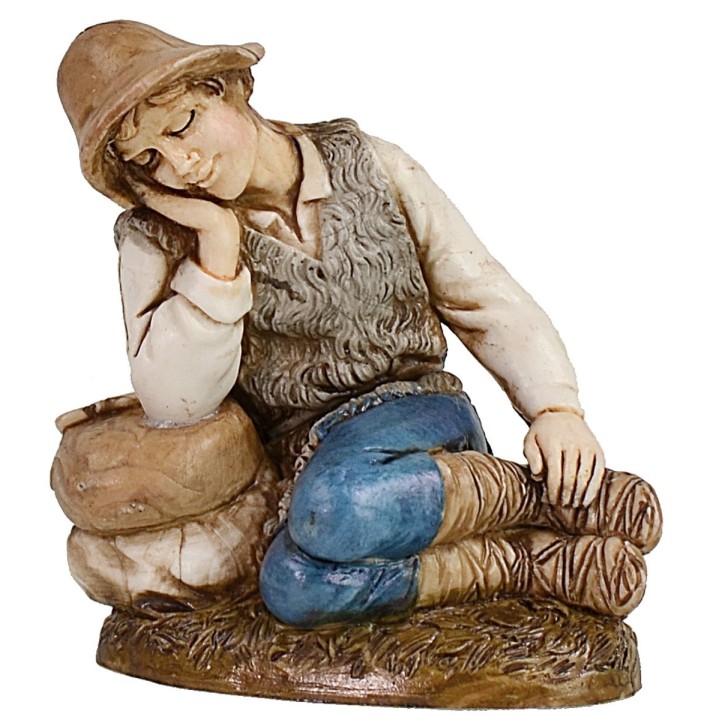 Set of 6 figures 12 cm Landi Moranduzzo