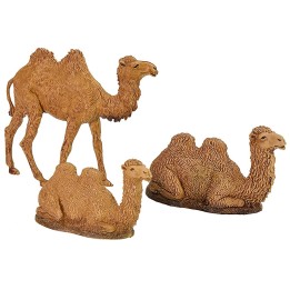 Conjunto de 3 camellos serie 10 cm Landi Moranduzzo