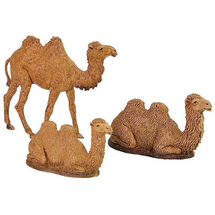Set of 3 camels series 10 cm Landi Moranduzzo