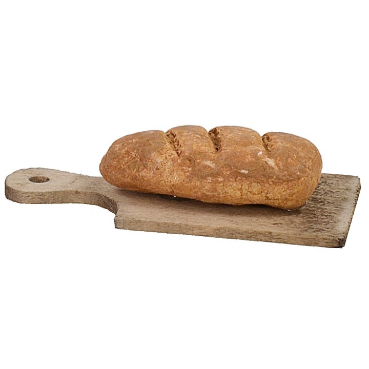 Tagliere con pane cm 4x2x1 h