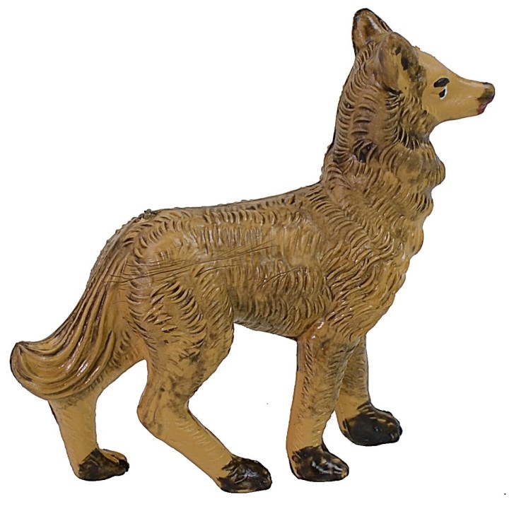 Small pvc shepherd dog - Cod. 