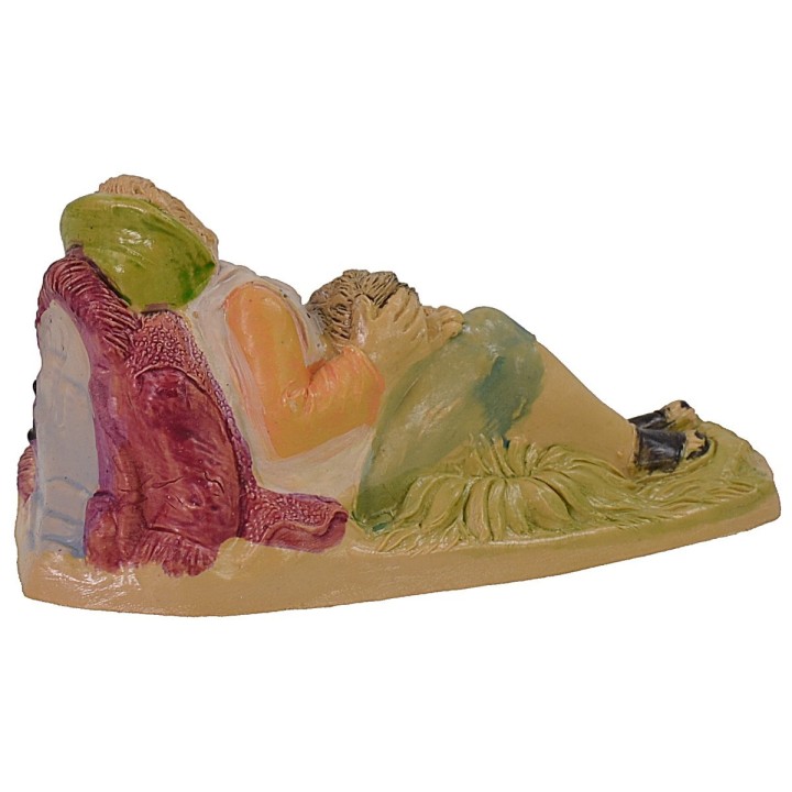 Dormiente con bambino serie 10 cm lux in pvc