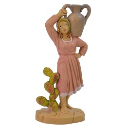 Donna con anfora 10 cm lux in pvc