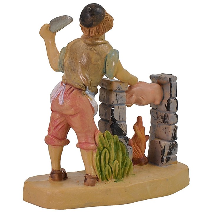 Shepherd with spit 10 cm lux in pvc