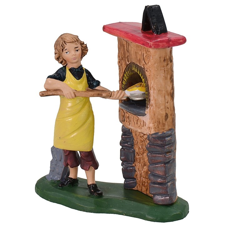 Fornaio con forno 10 cm color in pvc