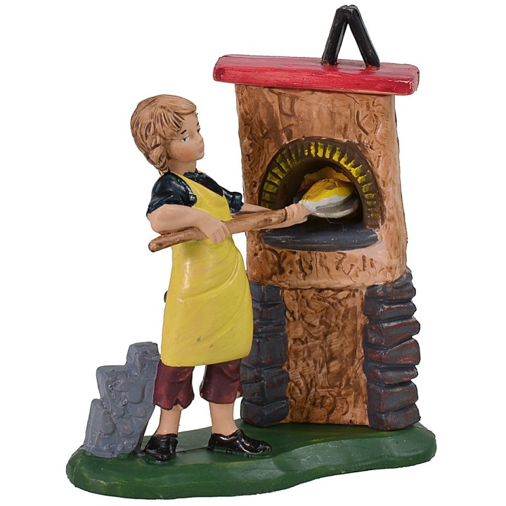 Panadero con horno de 10 cm color en PVC