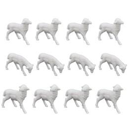 Set 12 Pecore cm 4x3 - Cod. 