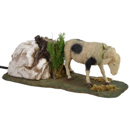 Oveja manchada en movimiento para estatuas de 30 cm