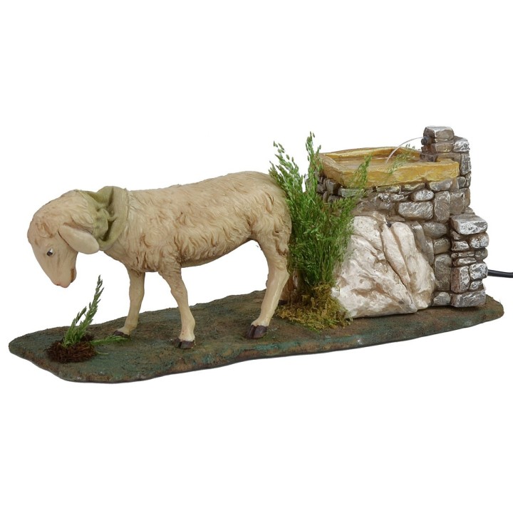 Pecora in movimento per statue da 30 cm