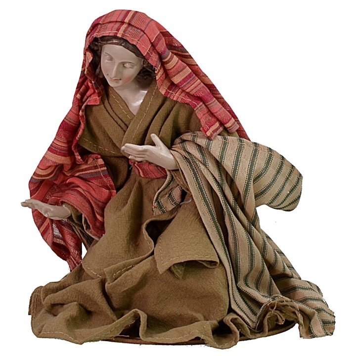 Natività 3 soggetti in resina h 30 cm