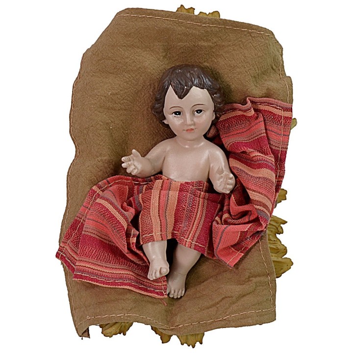 Natividad 3 figuras en resina h 30 cm
