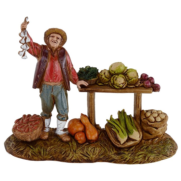 Set 4 scene mestieri 10 cm Landi Moranduzzo