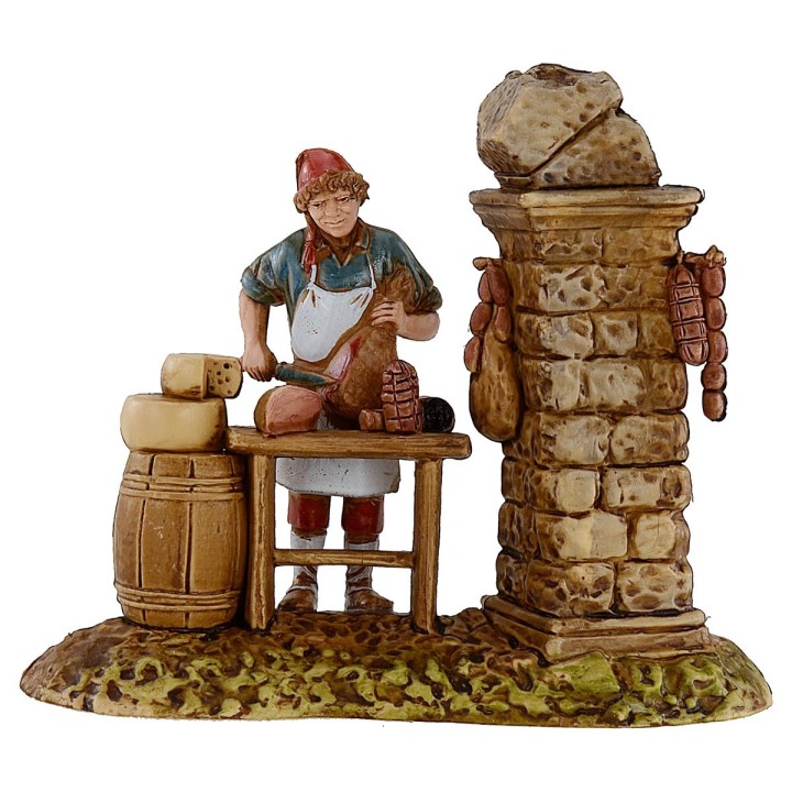 Set 4 scene mestieri 10 cm Landi Moranduzzo