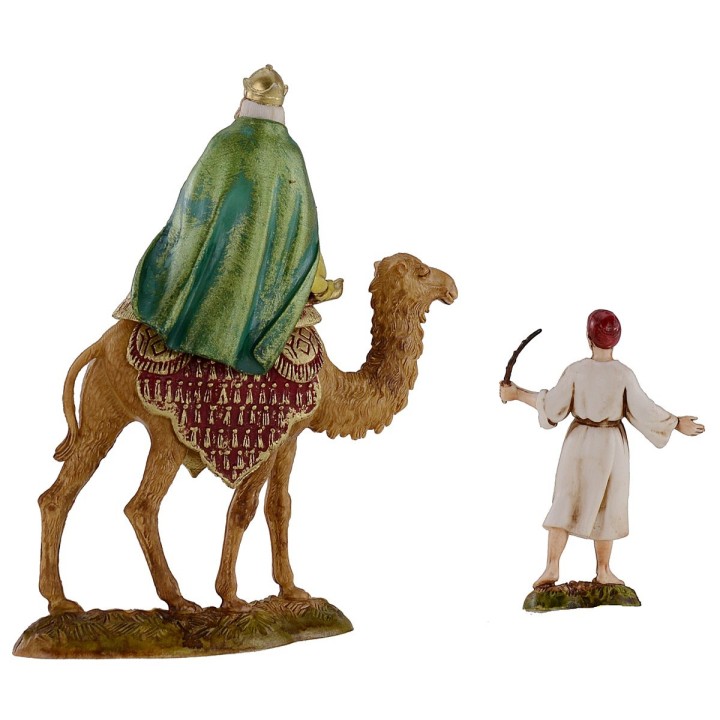Three Magi on camel with camel drivers series 10 cm Landi
