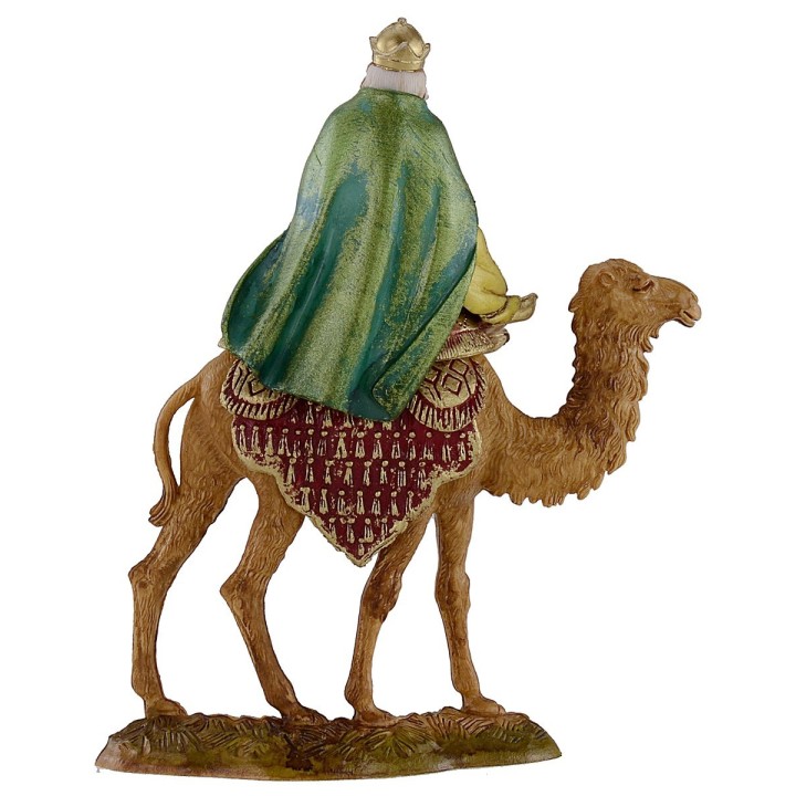 Tre Re Magi a cammello serie 10 cm Landi Moranduzzo