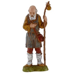 Old man with stick 10 cm Landi Moranduzzo