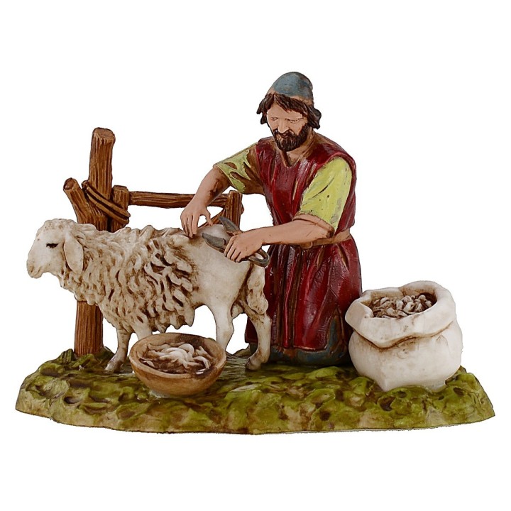 Set of 4 scenes 10 cm Landi Moranduzzo
