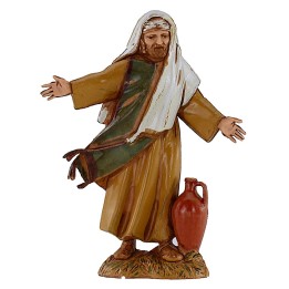 Man with jug 10 cm Landi Moranduzzo cost. 