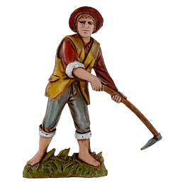 Farmer hoeing 10 cm Landi Moranduzzo