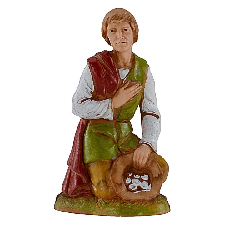 Set of 8 characters for 10 cm Landi Moranduzzo nativity scene