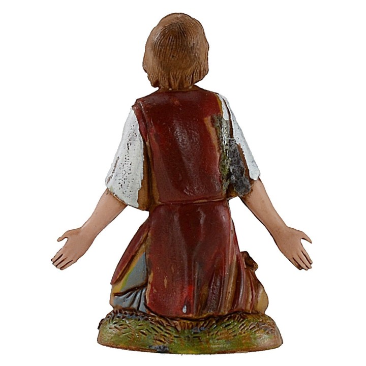 Kneeling man 10 cm series Landi Moranduzzo
