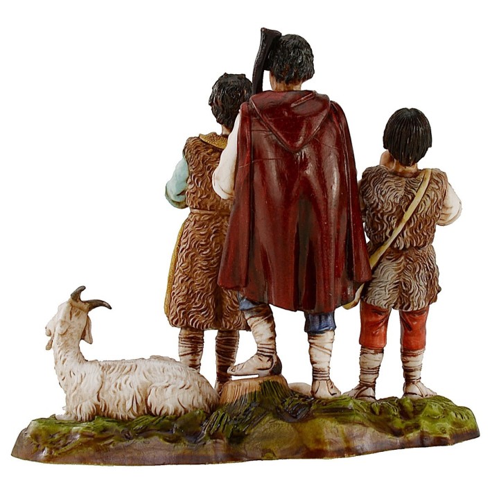 Zampognari con cabra 10 cm Landi Moranduzzo