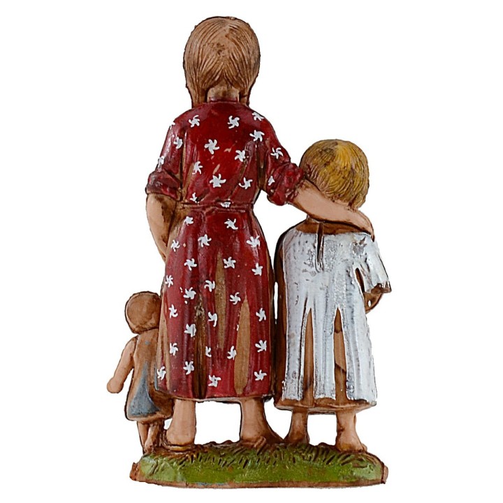 Niñas con muñeca serie 10 cm Landi Moranduzzo