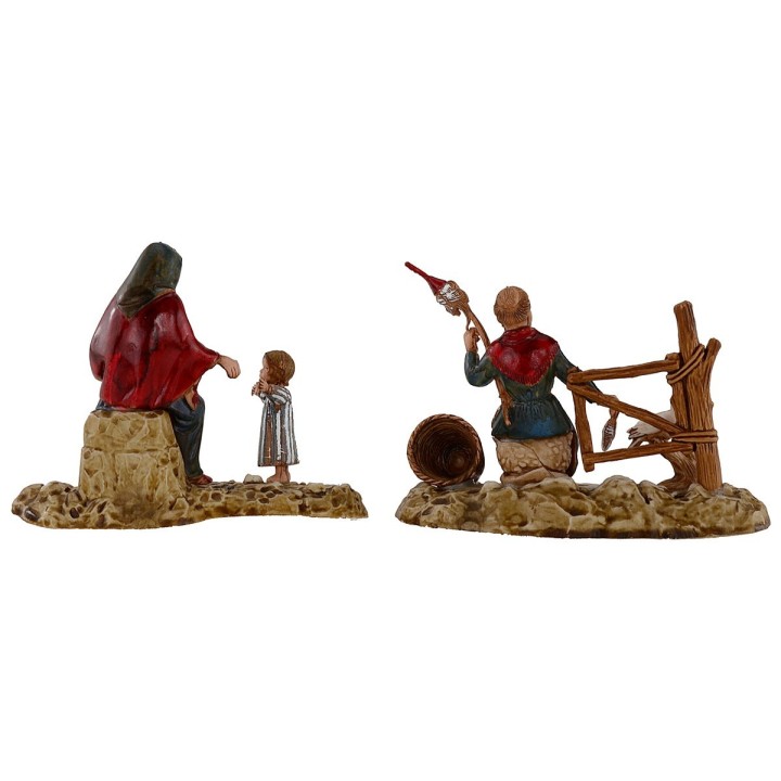 Old women resting series 10 cm Landi Moranduzzo