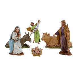 Natività decoro settecento serie 10 cm Landi Moranduzzo